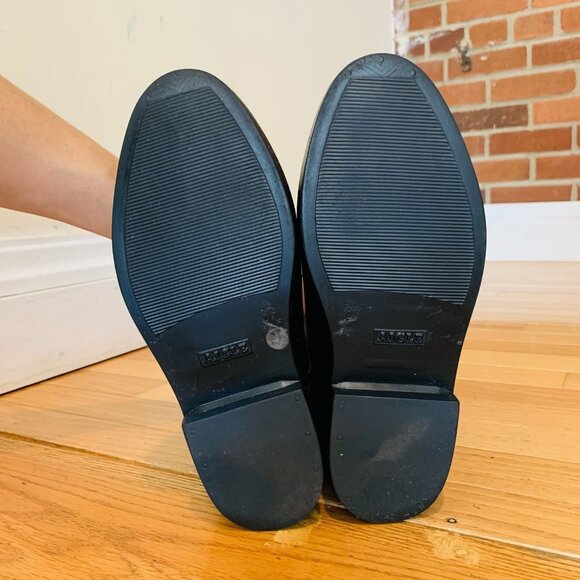 TORY BURCH Black Rain Riding Boots Boots AIGLE Women’s Size 7 B - Picture 9 of 16